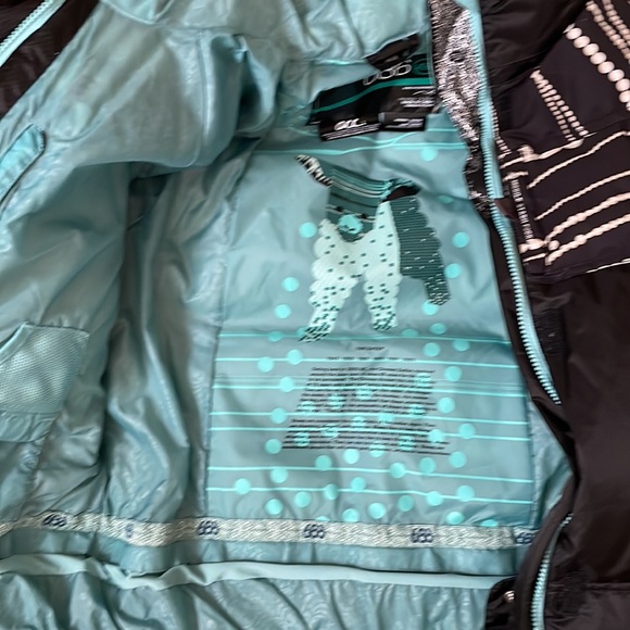 NWT 686 ACC Vagabond women’s black snowboard ski down jacket, size M. - Picture 14 of 15